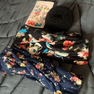 Floral Headbands and Accessories Set